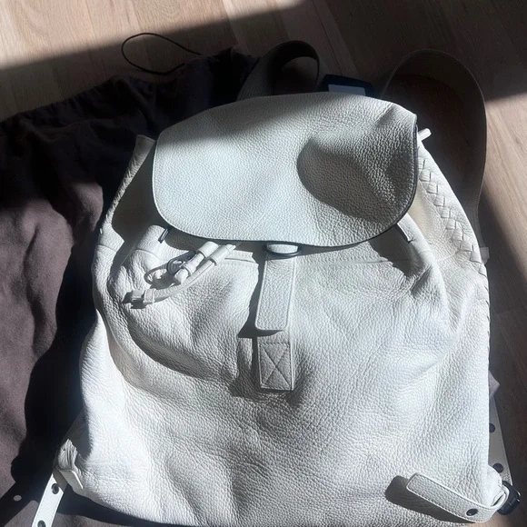 Bottega Veneta Intrecciato Cervo Backpack Bottega Veneta Intrecciato Cervo Leather Backpack Brown ref  main image 4